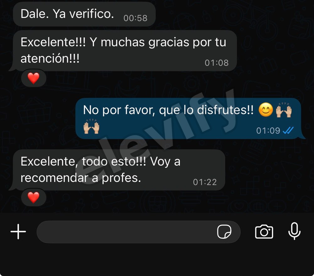 Opinión de cliente 1